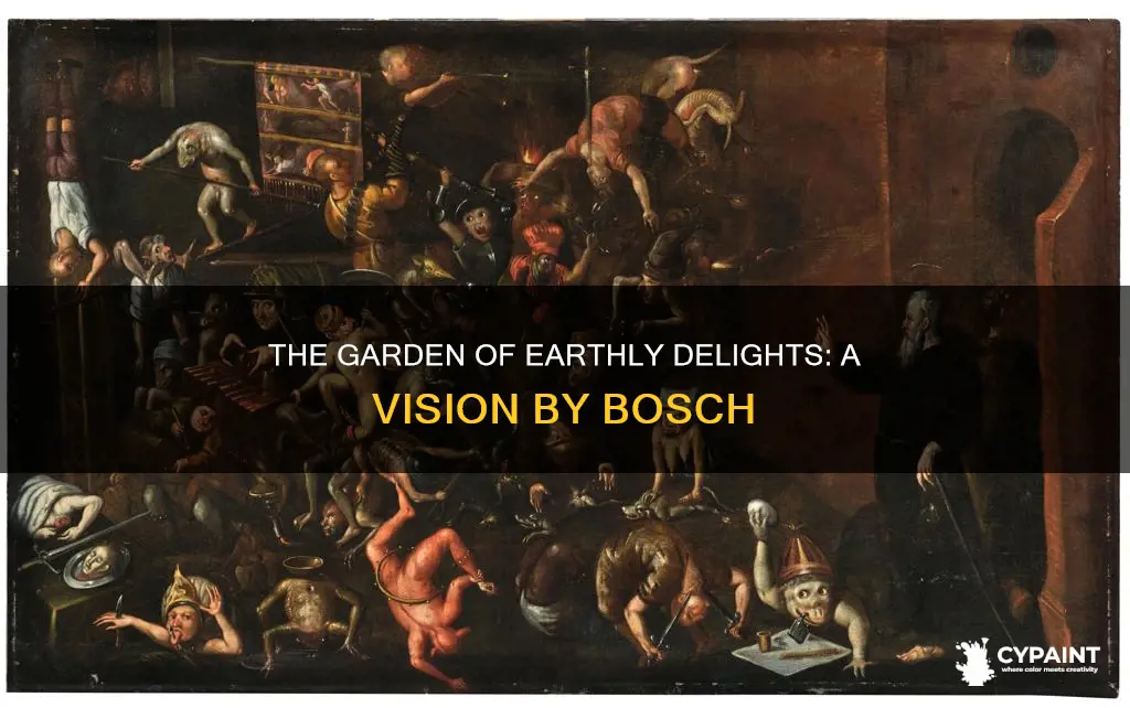 what artist painted the unusual garden of earthly delights