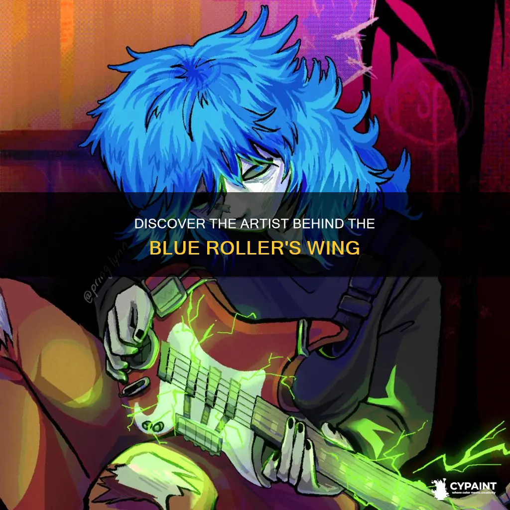 what artist painted the wing of a blue roler