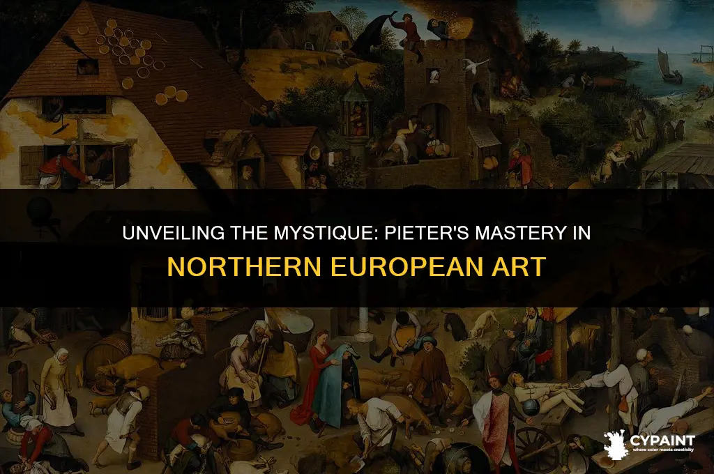 what aspect of this painting by northern european artist pieter