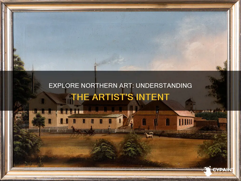 what aspect of this painting by northern european artist