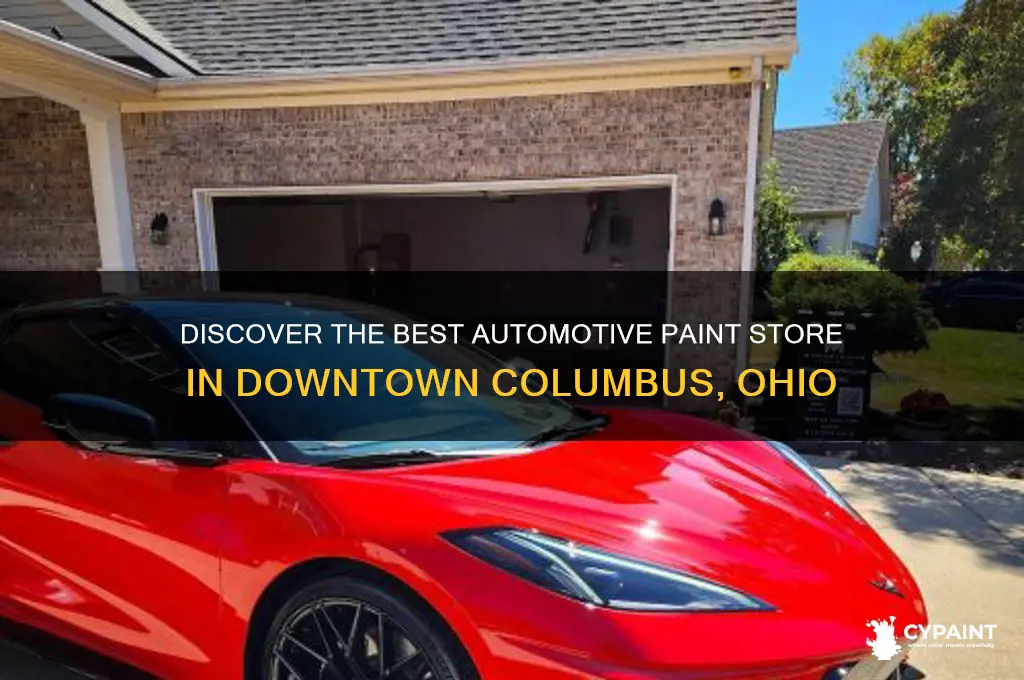 what automotive paint store is downtown columbus ohio