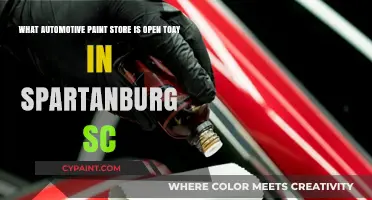 Find Your Perfect Automotive Paint Store Open Today in Spartanburg, SC