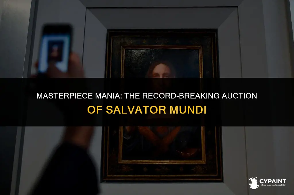 what became the most expensive painting ever sold at auction