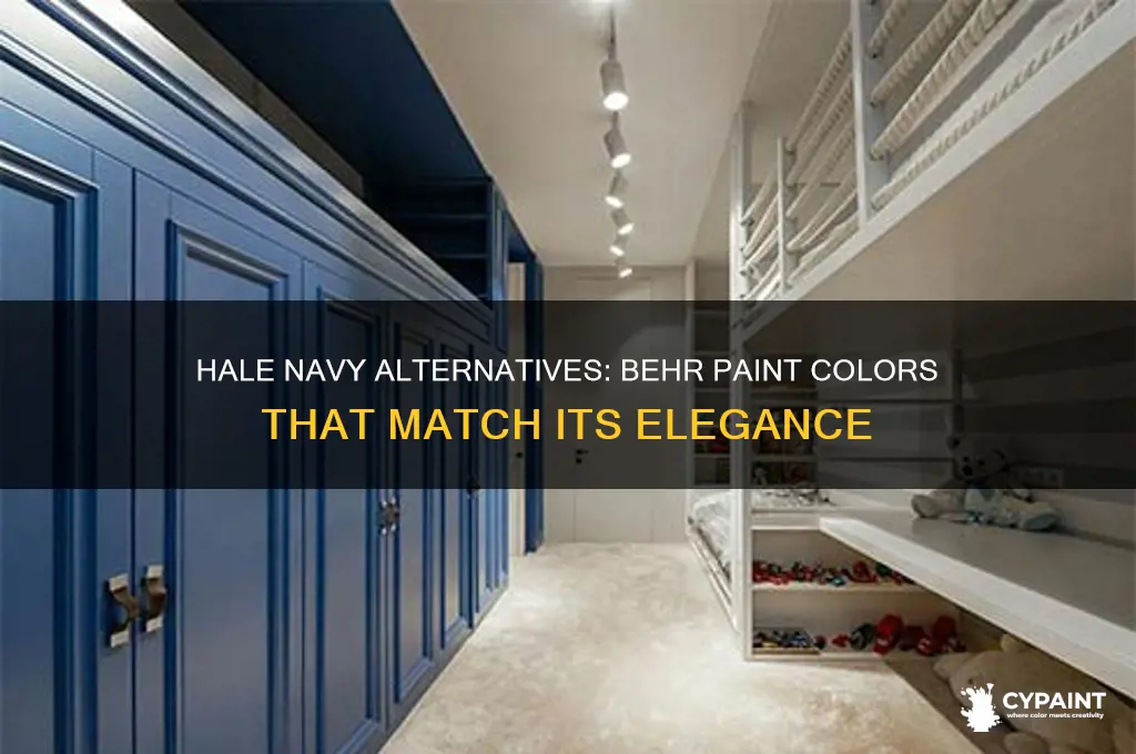 what behr paint is similar to hale navy