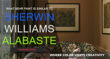 Behr's Best Match for Sherwin Williams Alabaster