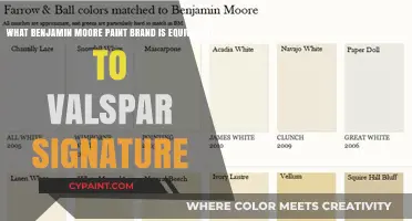 Unveiling the Perfect Match: Benjamin Moore's Equivalent to Valspar Signature
