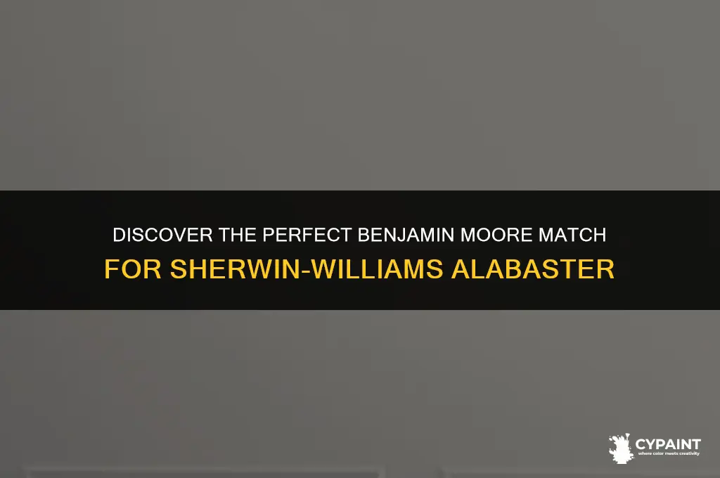 what benjamin moore paint is similar to sherwin williams alabaster