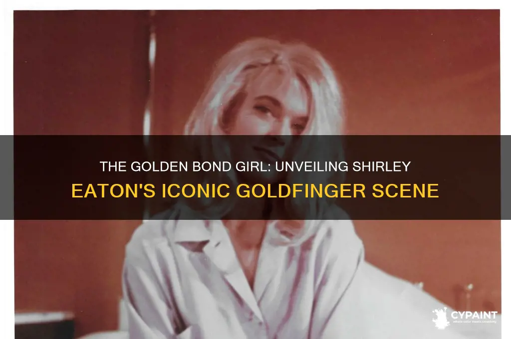 what bond girl was painted gold in goldfinger