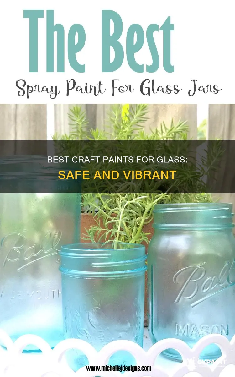what brands of craft paint is safe for glass