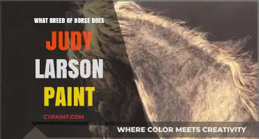 Judy Larson's Equine Art: The Horse Breed She Captures in Paintings