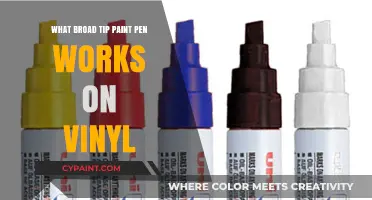 Best Broad Tip Paint Pens for Vinyl: Top Picks and Tips