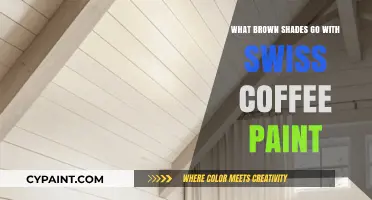 Perfect Brown Shades to Complement Swiss Coffee Paint in Your Home