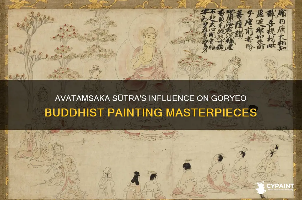 what buddhist text influenced goryeo painting the most