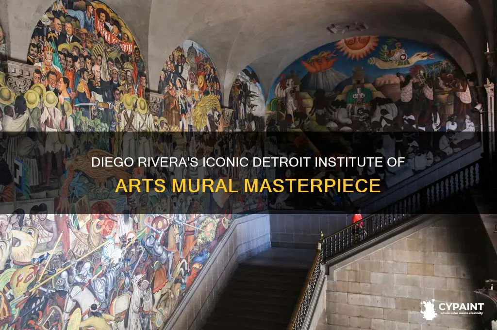 what building did dieago rivera paint in us