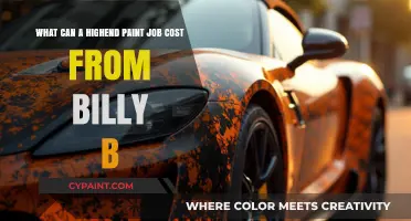 Exploring the Price Tag of Luxury: High-End Paint Jobs by Billy B