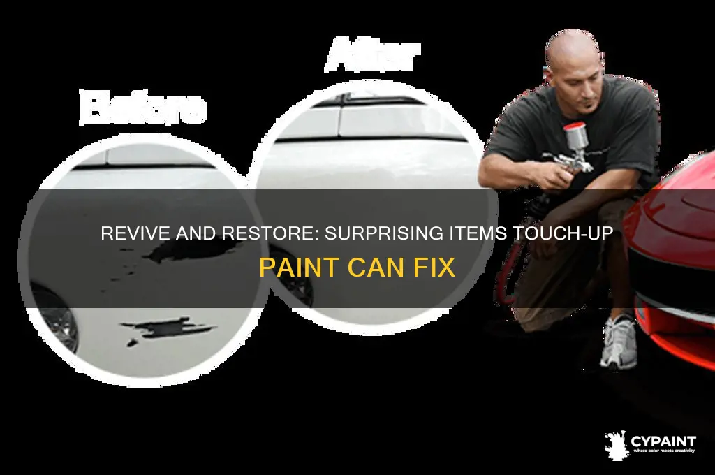 what can be repaired with touch up paint