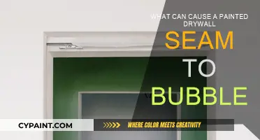 Painted Drywall Seam Bubble: What's the Culprit?