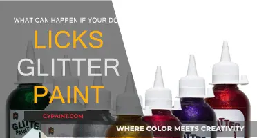 Glitter Paint: Is Your Dog at Risk?