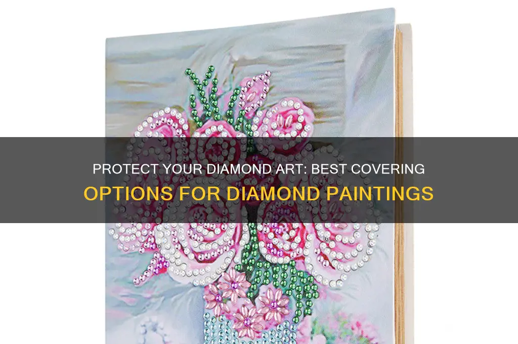 what can i cover my diamond painting with