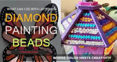 Creative Ways to Use Leftover Diamond Painting Beads