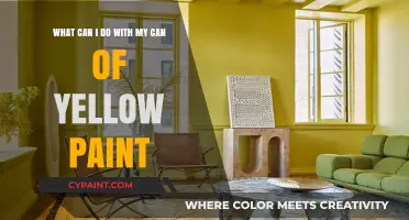 Revamp Your Space: Creative Uses for That Can of Yellow Paint