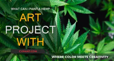 Hemp Art: Paint Options for Your Next Project