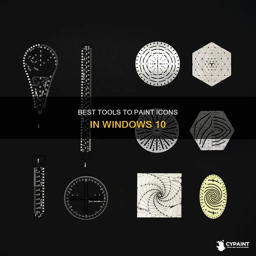 what can i paint icos with in win 10