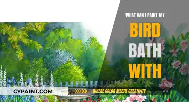 Safe and Creative Bird Bath Painting Ideas for Your Garden