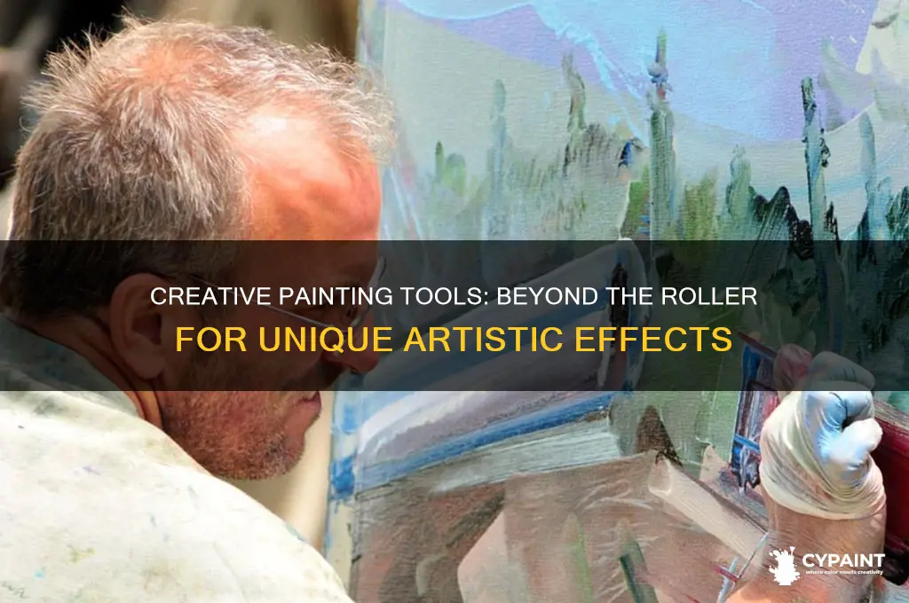 what can i paint with besides a roller