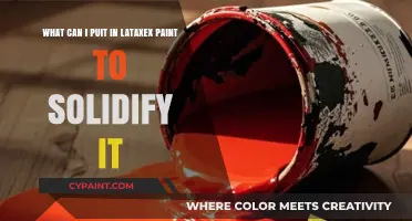 DIY Guide: Solidifying Latex Paint for Enhanced Durability and Finish