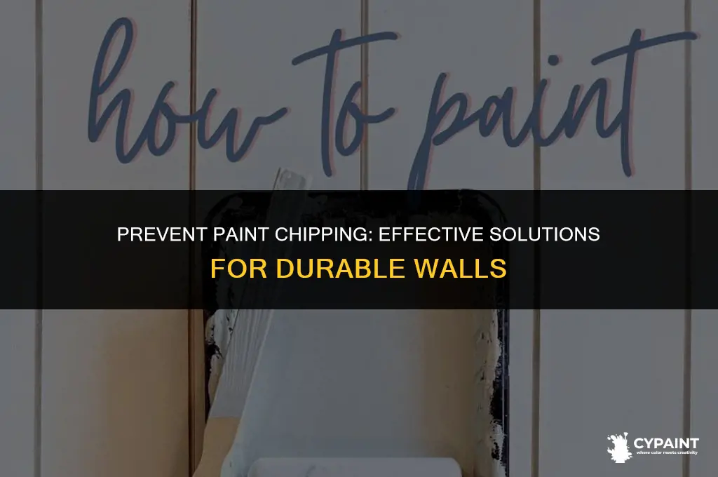 what can i put on paint to stop it chipping