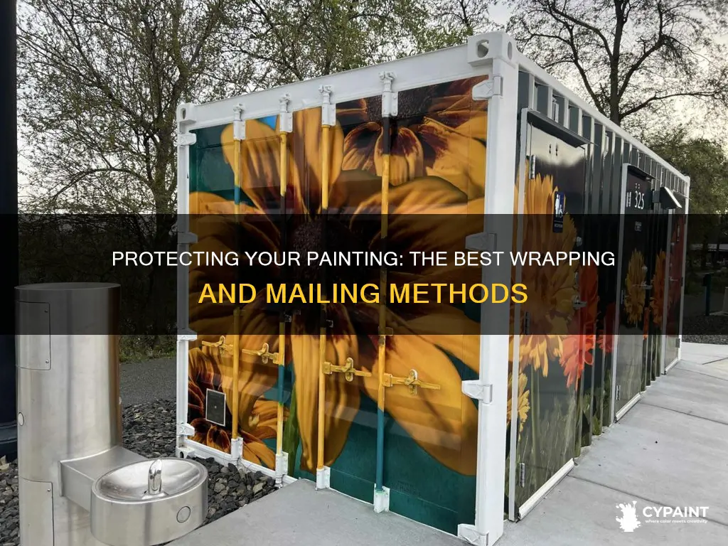 what can i wrap a painting in to mail