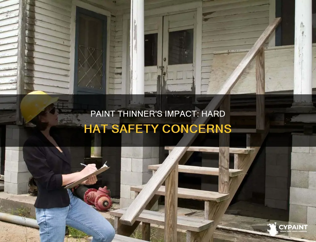 what can paint thinner do to a hard hat