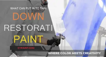 Thinning Restoration Paint: The Best Solvents to Use