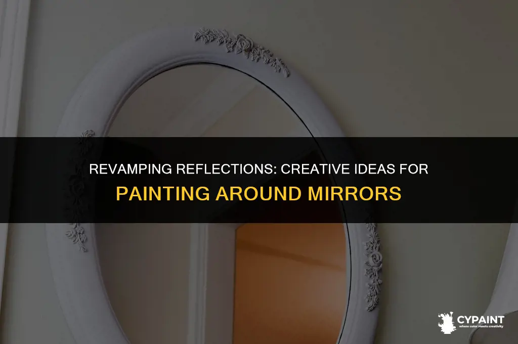 what can you do when you paint around a mirror