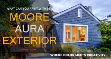 Best Surfaces for Benjamin Moore Aura Exterior Paint