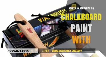 Creative Tools to Write on Chalkboard Paint Surfaces