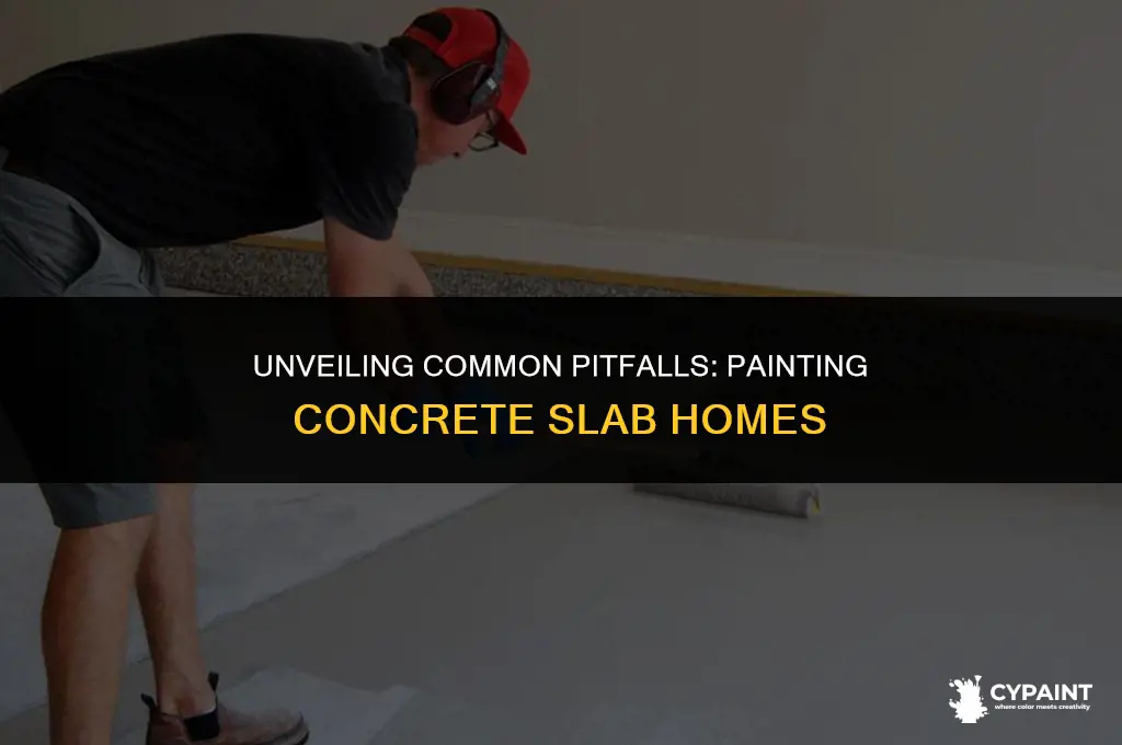 what causes failure when painting a concrete slab home guides