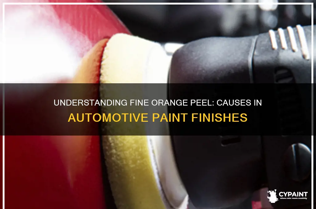 What Causes Orange Peel In Automotive Paint