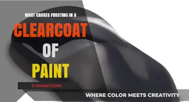 Understanding Frosting: Causes in Clearcoat Paint Finishes Explained