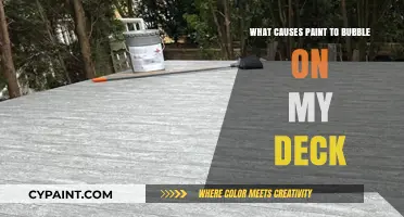 Why Deck Paint Bubbles: Causes and Prevention Tips for Homeowners