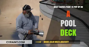Unraveling the Mystery: Why Paint Pops Up on Pool Decks