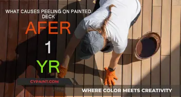 Why is my Deck Paint Peeling?
