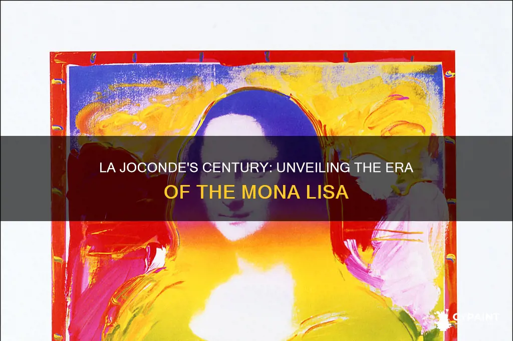 what century was the painting la joconde painted
