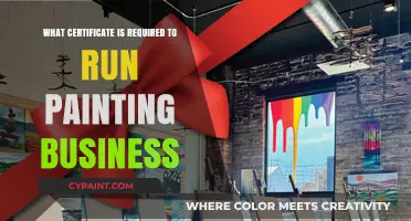 Essential Certificates for Starting and Operating a Painting Business
