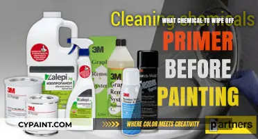 Effective Chemicals to Wipe Off Primer Before Painting: A Guide