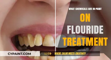 Unveiling the Chemical Composition of Paint in Fluoride Treatments