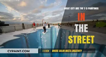 Exploring the City Streets: A Journey Through 3D Paintings