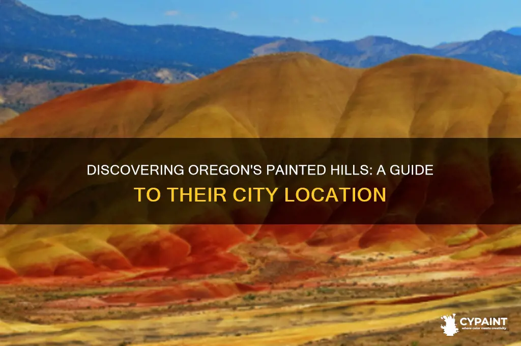 what city is the painted hills in oregon