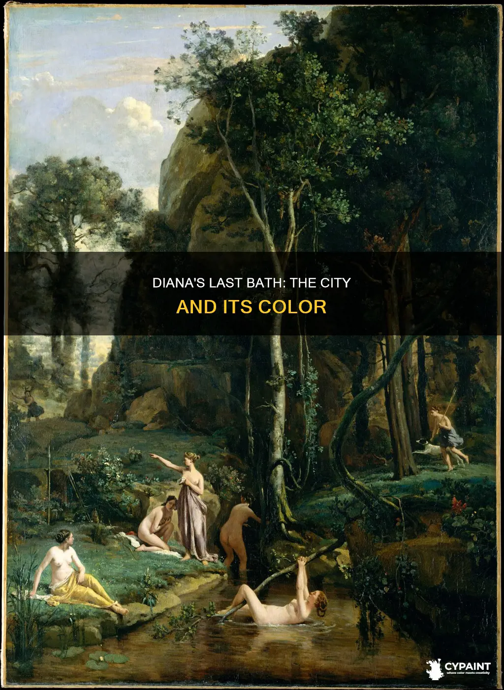 what city was diana leaving her bath painted in